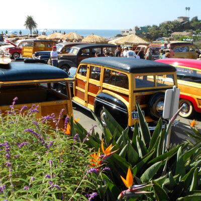Wavecrest Woodies Show (2011), Moonlight Beach, Encinitas, CA. (images)