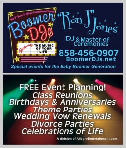 Boomer DJs Business Card design by Brass Ring Multimedia