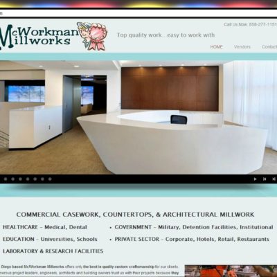 New Website! McWorkman Millworks WordPress Website Design
