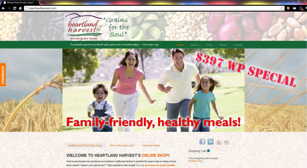 Heartland Harvest (WordPress Special)