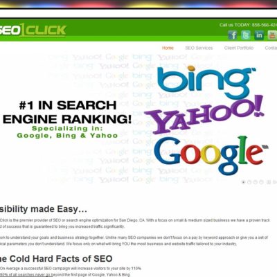 NEW SITE! SEO1Click WordPress Website Design($397 WordPress Special)