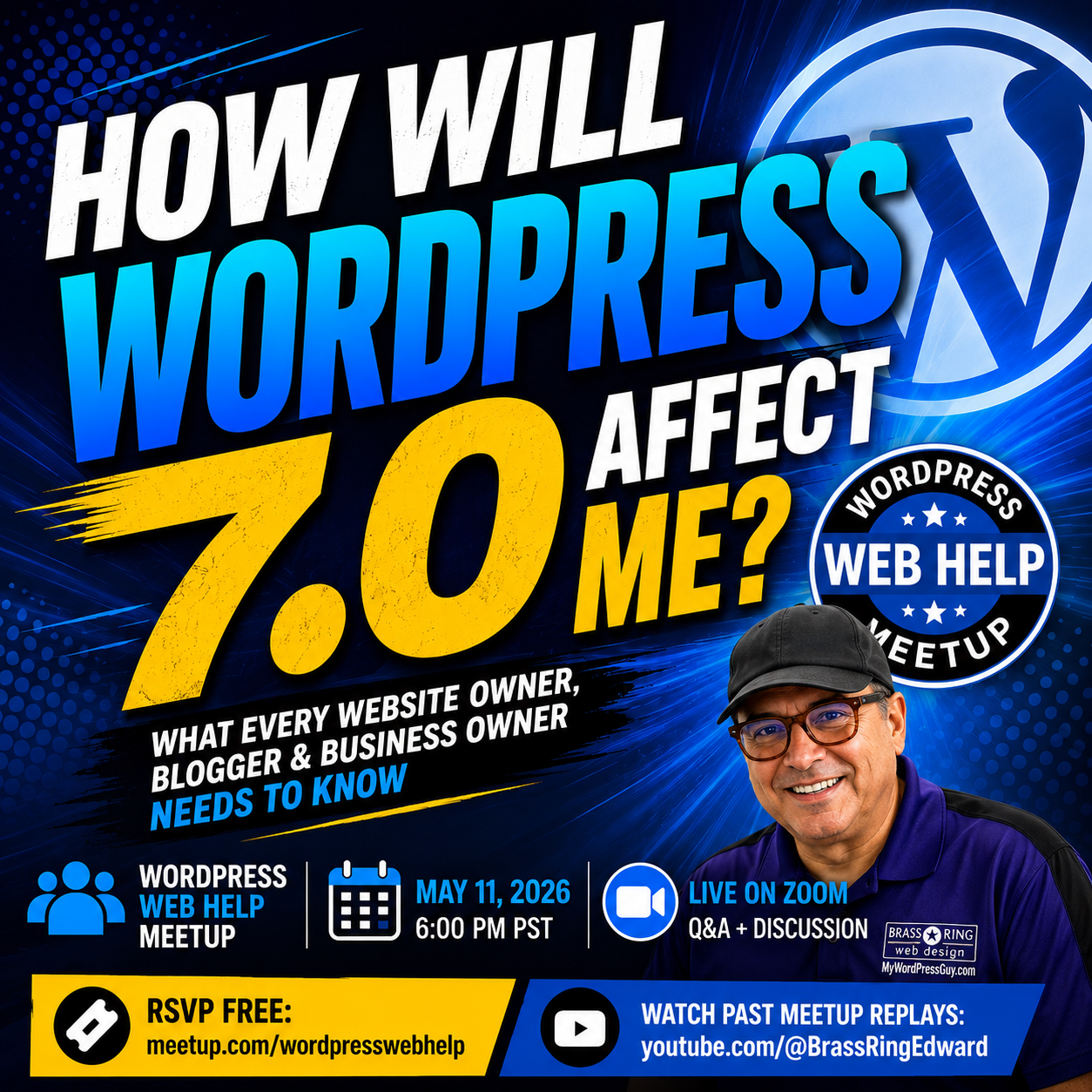 What Will WordPress 7.0 mean to me? (image for featured image)